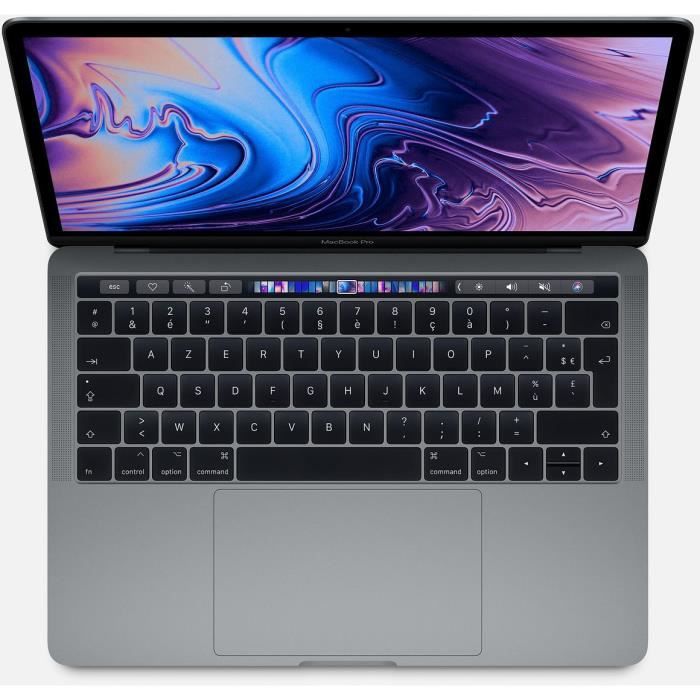 Apple - 13" MacBook Pro Touch Bar - 512Go SSD - Gris Sidéral