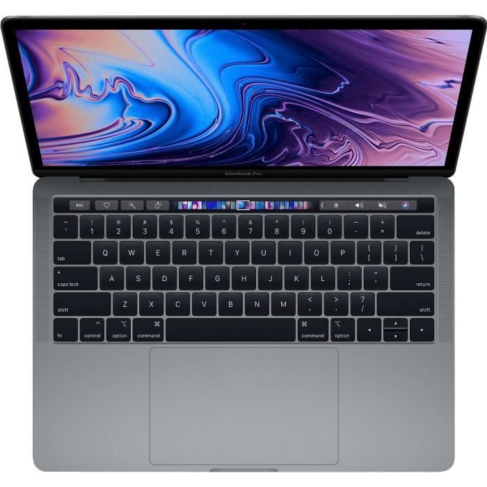 MacBook Pro 13,3" Retina avec Touch Bar - Intel Core i5 - RAM 8Go - 256Go SSD - Gris Sidéral