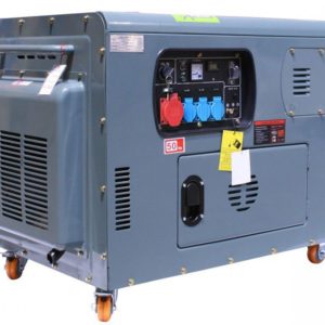 Générateur / Groupe électrogène Diesel insonorisé 12kVa 400V 230V 12V -