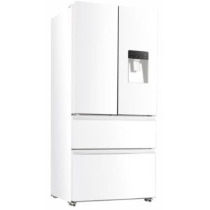 CONTINENTAL EDISON CERAF536DW Réfrigérateur multi portes-536 L ( 350+186 )-Froid ventilé-Classe A +-L 83,3 x H 182 cm-Blanc