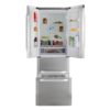 HOTPOINT E4DAAXC - Réfrigérateur multi-portes - 402L (292+110) - Froid ventilé - A+ - L 70cm x H 195cm - Silver