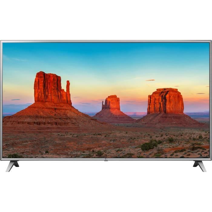 LG 70UK6500PLB TV LED UHD 4K - 70" (177cm) - Smart TV - 4 * HDMI - Classe énergétique A